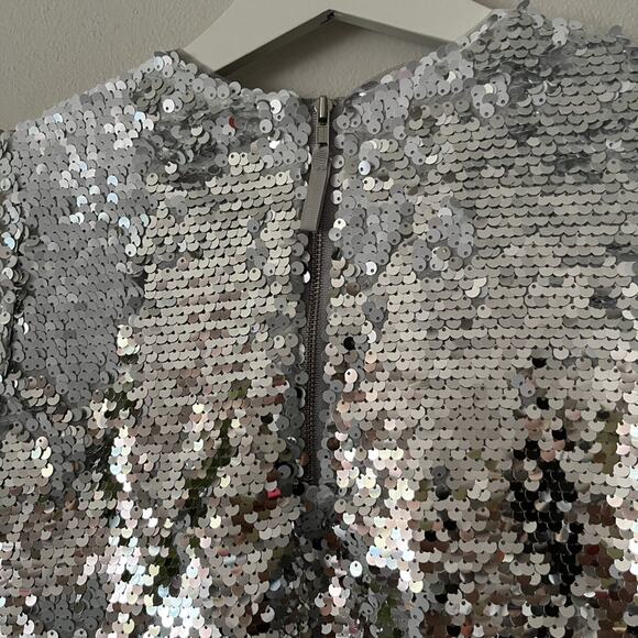 Rockets Of Awesome Silver Sequin Shirt - Silver - 6 - Picture 5 of 6